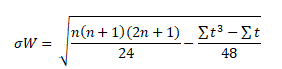 1 Sample Wilcoxon Non Parametric Hypothesis Test