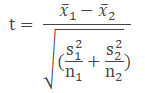 Two Sample T Hypothesis Tests
